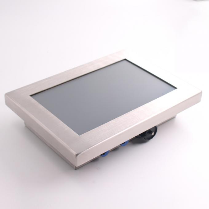 10 Inch 18W 1000nits Resistive LCD Touch Screen 1.5mm Steel