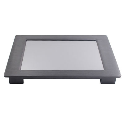 12inch Industrial Panel Mount Monitor Front Aluminum