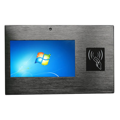 Industrial 500cd/M2 Panel Pc Touch Screen With 5MP Webcam