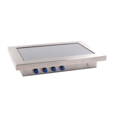 Windows Os Stainless Steel Panel PC Multi Touch Capacitive