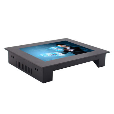 VESA 1024x768 Resistive Rugged Touch Monitor IP65 FCC For Kiosk