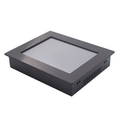 VESA 1024x768 Resistive Rugged Touch Monitor IP65 FCC For Kiosk