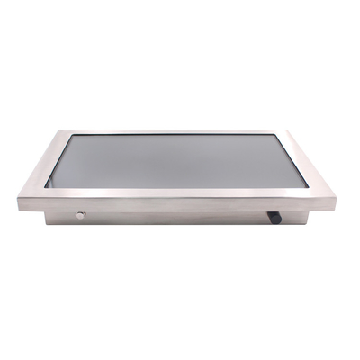 Outside Waterproof 21 Inch Resistive Lcd Display Full IP65 SUS304 For Kitchen