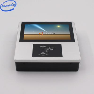 RFID Reader Industrial Touch Panel Pc 10 Msec FCC PoE 7'' Wall Mount