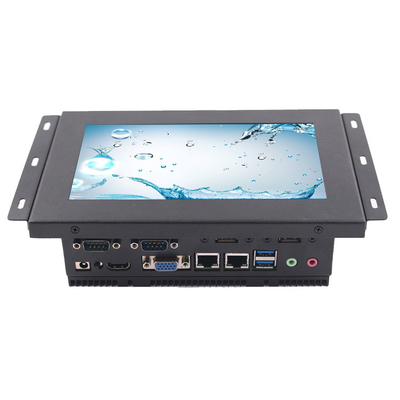 RS232 Embedded Touch Panel Pc 10.1in Tft FCC COM Metal Panel PC