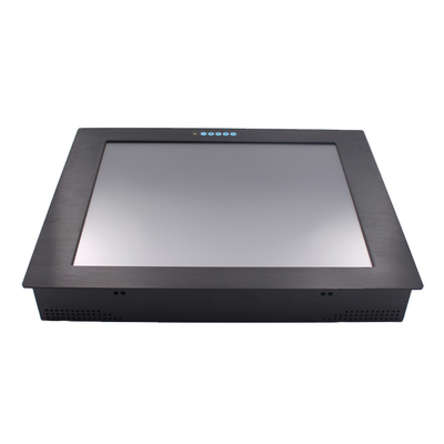 19 Inch Front IP65 Panel Mount Industrial Monitor With Resistive Touch