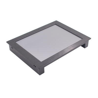 Front IP65 Resistive Touchscreen LED Monitor Aluminum Metal Case For Kiosk Cabinet