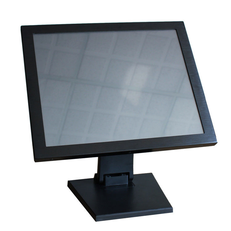 Metal 17in 350nits Capacitive Touch screen Monitor PCAP