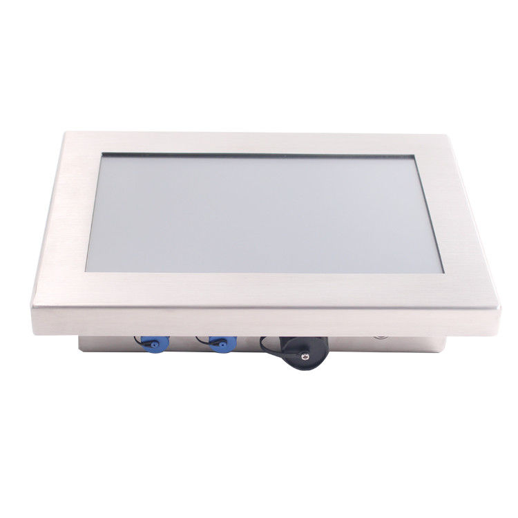 8in 1000nits 1.5mm Steel Waterproof Touch Monitor 4 Wire 1024*768
