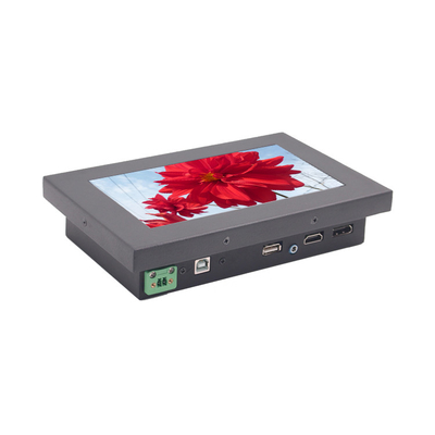Resistive Industrial LCD Touch Screen Monitor Wall Mount DP Signal Port