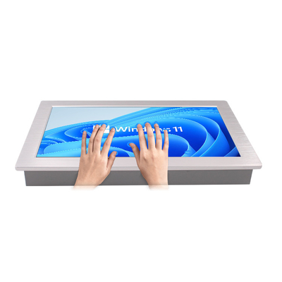 350cd/m2 Waterproof Panel PC Industrial Computer 4GB DDR3 IP65 Touch Panel Pc