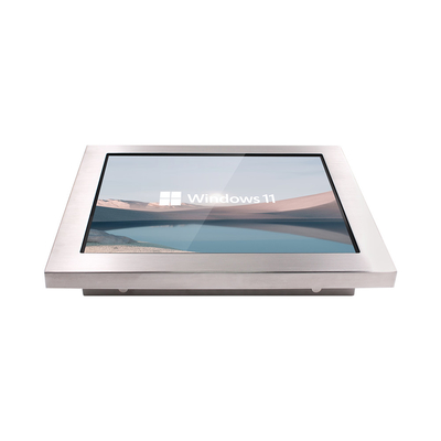 Industrial IP65 Wall Mount Panel PC 4GB DDR3 Memory VESA Mount Windows 10 64GB SSD