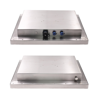 Silver Industrial Touch Screen Monitor With 1280*1024 Resolution Standard VESA Holes VGA\\DVI\\USB