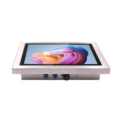 Capacitive Multi Touch Screen Monitor Waterproof 4 3 LCD VGA DVI USB Brightness 250-1500cd/m2