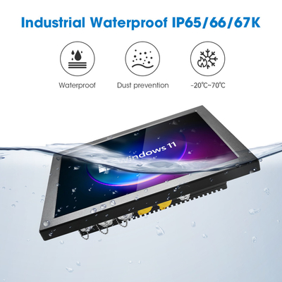 Capacitive Industrial Touch Panel PC Win 10/11/Linux/Ubuntu 32G/64G/128G/256G SSD 1280*1024 Resolution 350