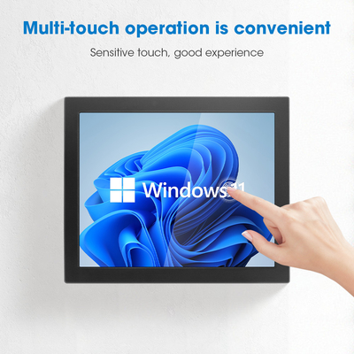 Capacitive Industrial Touch Panel PC Win 10/11/Linux/Ubuntu 32G/64G/128G/256G SSD 1280*1024 Resolution 350