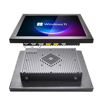 1280*1024 Industrial Touch Panel PC with 350 Nits Brightness RS232/USB/LAN/VGA Interface