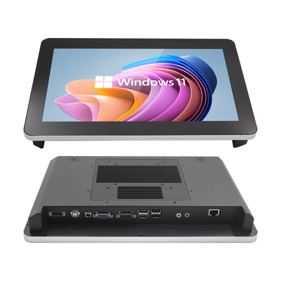 Industrial Capacitive Touch Panel PC with Win 10/11/Linux 1920*1080 Resolution 32G-256G SSD Storage 350 Nits