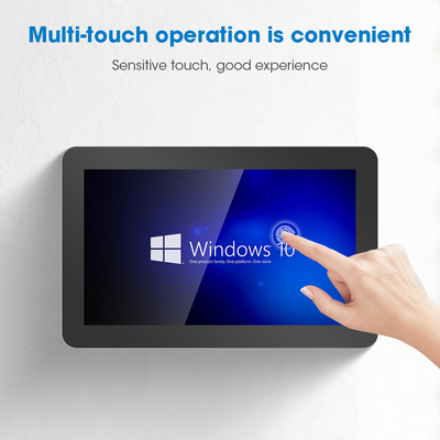 Industrial Capacitive Touch Panel PC with Win 10/11/Linux 1920*1080 Resolution 32G-256G SSD Storage 350 Nits