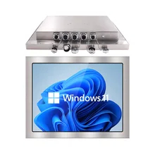 1920*1080 Resolution Industrial Touch Screen Panel PC With Multiple Ports