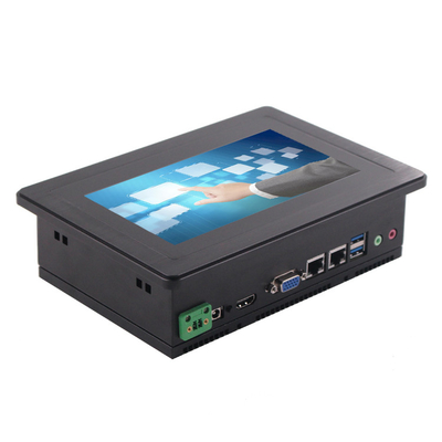 Window/Lunix OS 256G SSD Embedded Touch Panel PC for Industrial Applications