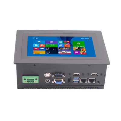 Industrial Embedded Touch Panel PC With J1900 CPU And USB/RJ45/COM/VGA/HD MI Interfaces