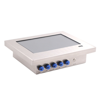 10.1'' Capacitive Touch Stainless Steel Panel PC CE FCC ROHS Certified