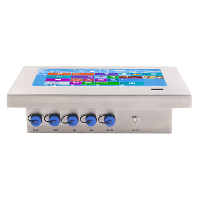 8GB RAM Panel PC with Capacitive or Resistive Touchscreen VESA Mountable 800 X 400mm