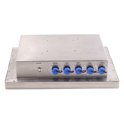 Waterproof Stainless Steel Panel PC With Capacitive/Resistive Touchscreen For Windows 7/10