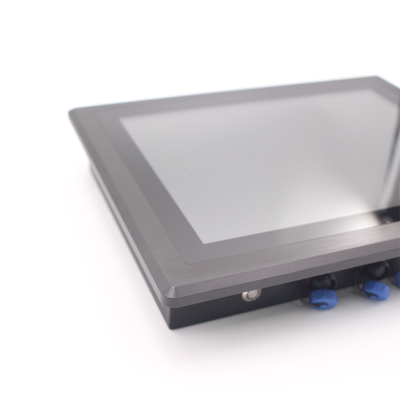 Industrial 12V Wall Mount Touch Screen Panel PC With Capacitive Touch 64GB Storage 4GB RAM