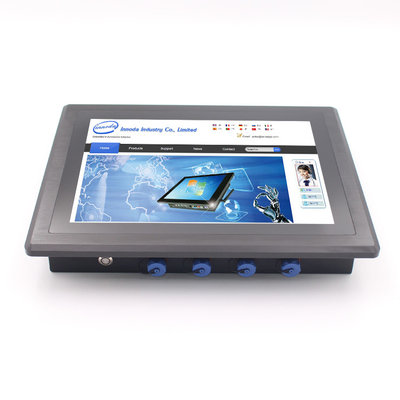 IP65 Waterproof Panel PC 12V DC Power Supply 350cd/m2 Brightness for Harsh Environments