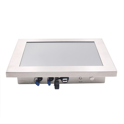 12.1'' Stainless Steel Touch Panel PC With Optional Wireless And IP65/67/68 Waterproofing