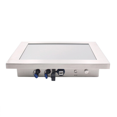 Industrial Stainless Steel Embedded Panel Pc Waterproof IP65/67/68 With Intel CPU 64G-1T Hard Disk