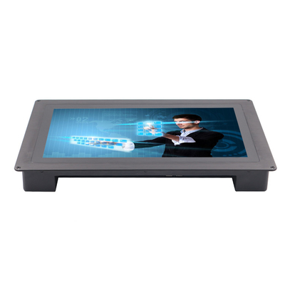 Embedded Touch Panel PC 15.6 Inch Screen Size 12-36V Input Voltage USB/RJ45/COM/VGA/HD MI/DC12V Interface