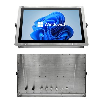 Industrial Grade Stainless Steel Touch Panel PC With Waterproof IP65/67/68 And Capacitive Touchscreen