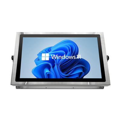1920*1080 Resolution Stainless Steel Panel PC USB/RJ45/COM Interface 8GB/16GB Memory for Industrial and Commercial