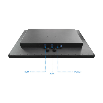 High Brightness Waterproof LCD Monitor 10 Points Capacitive Touch VESA Wall Mount/Yoke 1000-1500Nits