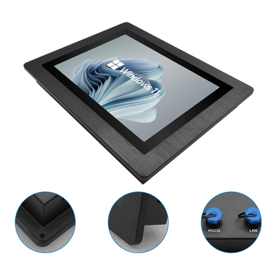 Intel J6413 CPU Waterproof Panel PC with Windows 11 Operating System and 4 X USB Ports