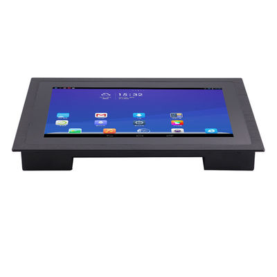 Aluminum 12VDC Capacitive Touch Screen Monitor Windows / Linux OS