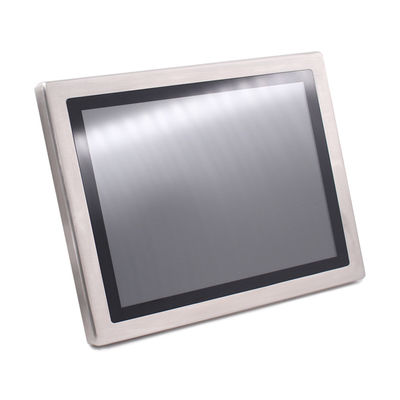 15'' SUS304 Frame Outdoor LCD Display Pure Flat Screen