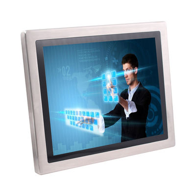 SUS304 Frame15 Flat Screen Waterproof LCD Monitor 4:3 Aspect Ratio