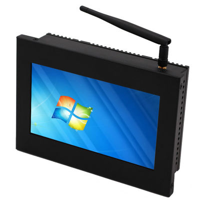 X86 Linux Panel Pc , Fanless Panel Computer Heat Sink Passive Cooling