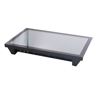 Aluminum Profile 17.3 Inch Linux Touch Panel PC 24V Wide Voltage