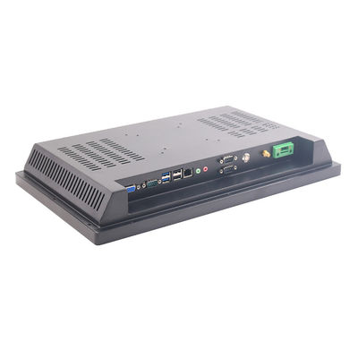 Aluminum Profile 17.3 Inch Linux Touch Panel PC 24V Wide Voltage