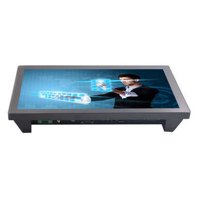 Aluminum Profile 17.3 Inch Linux Touch Panel PC 24V Wide Voltage