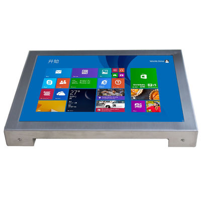 1.5mm IP66 CapacitiveTouch Screen Monitor Stainless Steel