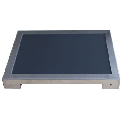 Front IP66 Waterproof LCD Monitor 1.5mm Stainless Steel