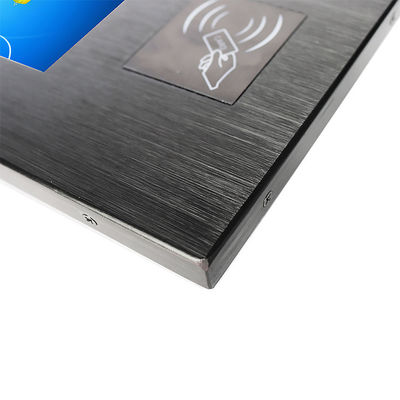 Industrial 500cd/M2 Panel Pc Touch Screen With 5MP Webcam