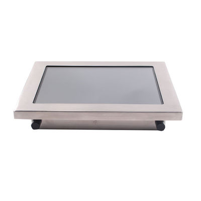 RJ45 12 Inch Waterproof Embedded Panel PC 250nits Bluetooth