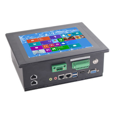4xRJ45 8'' I3 Wall Mount Industrial Computer PCAP Touch Windows 10
